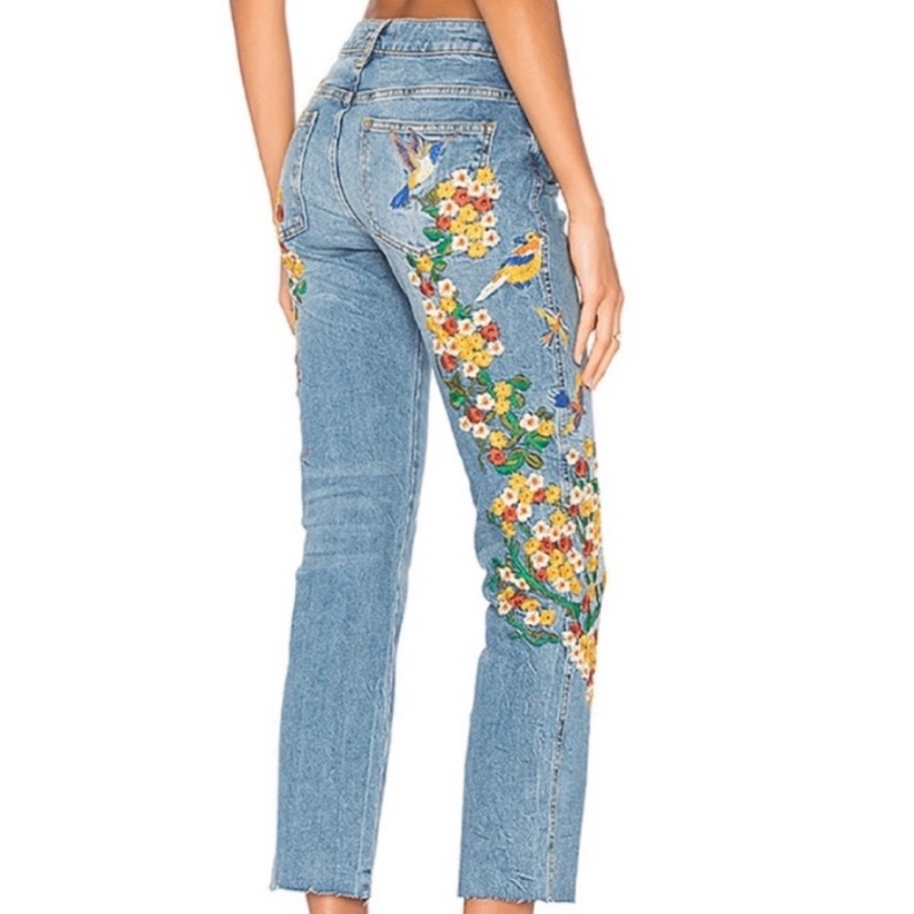 Free people embroider jeans